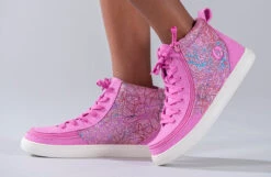 Pink Printed Canvas BILLY Classic Lace Highs 14 Pink Printed Canvas BILLY Classic Lace Highs -Fashion Shoe Store BK19011 670 studio standing 1 940x614 5f97b3a0 d73f 454c aedd cfc5717fe600