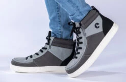 Grey Colorblock BILLY Street High Tops -Fashion Shoe Store BK21310 030 studio standing 1 940x614 d7c062c2 6553 4171 a2ce 7676ce2727c7