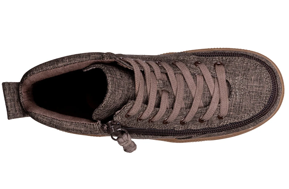 Brown Jersey BILLY Street High Tops 5 Brown Jersey BILLY Street High Tops - Image 3