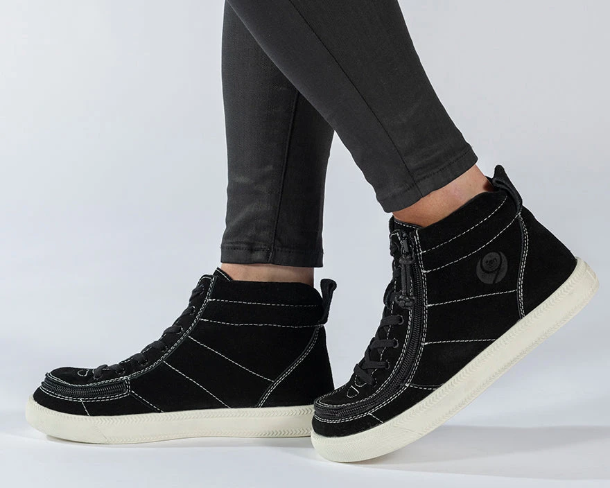 Black Suede BILLY Ten9 Street High Tops 9 Black Suede BILLY Ten9 Street High Tops - Image 7