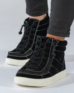 Black Suede BILLY Ten9 Street High Tops 17 Black Suede BILLY Ten9 Street High Tops -Fashion Shoe Store BK21329 001 studio standing 2 704x880 d3a68aac 2f72 472a 9408 801b9877332d