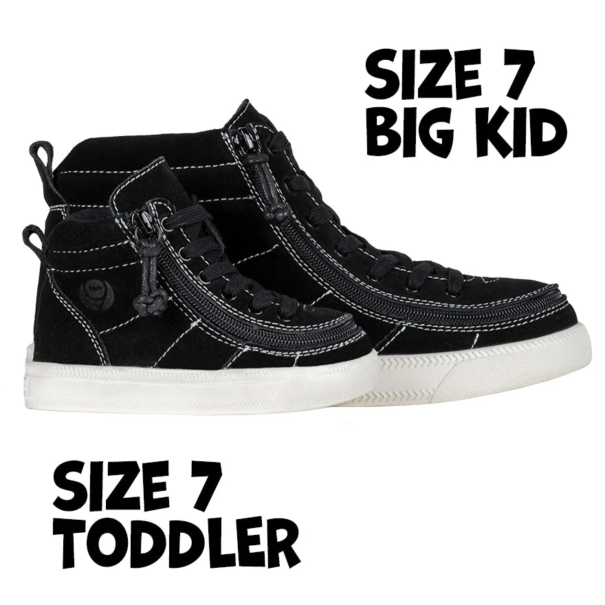 Black Suede BILLY Ten9 Street High Tops 5 Black Suede BILLY Ten9 Street High Tops - Image 3
