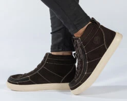 Brown Suede BILLY Ten9 Street High Tops -Fashion Shoe Store BK21329 201 studio standing 1 880x704 e1580c18 196c 44a3 bf42 475267227107