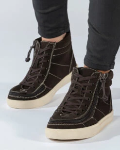 Brown Suede BILLY Ten9 Street High Tops -Fashion Shoe Store BK21329 201 studio standing 2 704x880 f5638e7c 46b3 4684 b2ca 335fa02af349