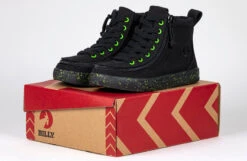 FINAL SALE - Black/Green Speckle BILLY Classic Lace High Tops -Fashion Shoe Store BK22100 002 studio 1 940x614 1342f0be 5639 465a 8226 c02b11b9678b