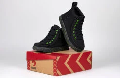 FINAL SALE - Black/Green Speckle BILLY Classic Lace High Tops -Fashion Shoe Store BK22100 002 studio 3 940x614 5f9c097c 5ec1 4621 83b2 450a0832b1f3