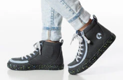 FINAL SALE - Charcoal/Blue Speckle BILLY Classic Lace High Tops 20 FINAL SALE - Charcoal/Blue Speckle BILLY Classic Lace High Tops -Fashion Shoe Store BK22100 021 studio standing 1 940x614 382783ca 6f1e 4417 a6fe bf3356e79f01