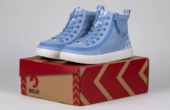 FINAL SALE - Blue Gingham BILLY Classic Lace High Tops -Fashion Shoe Store BK22100 450 studio 1 940x614 d1cfa9ea c818 4503 a485 2e55c28717be