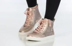 Rose Gold Unicorn BILLY Classic Lace Highs -Fashion Shoe Store BK22100 680 studio standing 2 940x614 2f9e01b9 7ddf 40ae b15b a1c05ee00af1