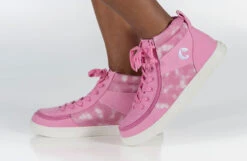 Pink Tie Dye BILLY Street High Tops -Fashion Shoe Store BK22110 650 studio standing 1 940x614 867af46d 3b91 49ae a80f 8a6cf1b65cff