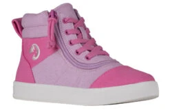 FINAL SALE - Pink/Pink BILLY Street Short Wrap High Tops