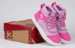FINAL SALE - Pink/Pink BILLY Street Short Wrap High Tops -Fashion Shoe Store BK22111 650 studio 2 940x614 53bebf8a 0194 4c62 8771 3205d1e24c55