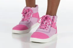 FINAL SALE - Pink/Pink BILLY Street Short Wrap High Tops -Fashion Shoe Store BK22111 650 studio standing 2 940x614 c5a9ac20 6ae1 4dfe aa17 64b9b1025c5a