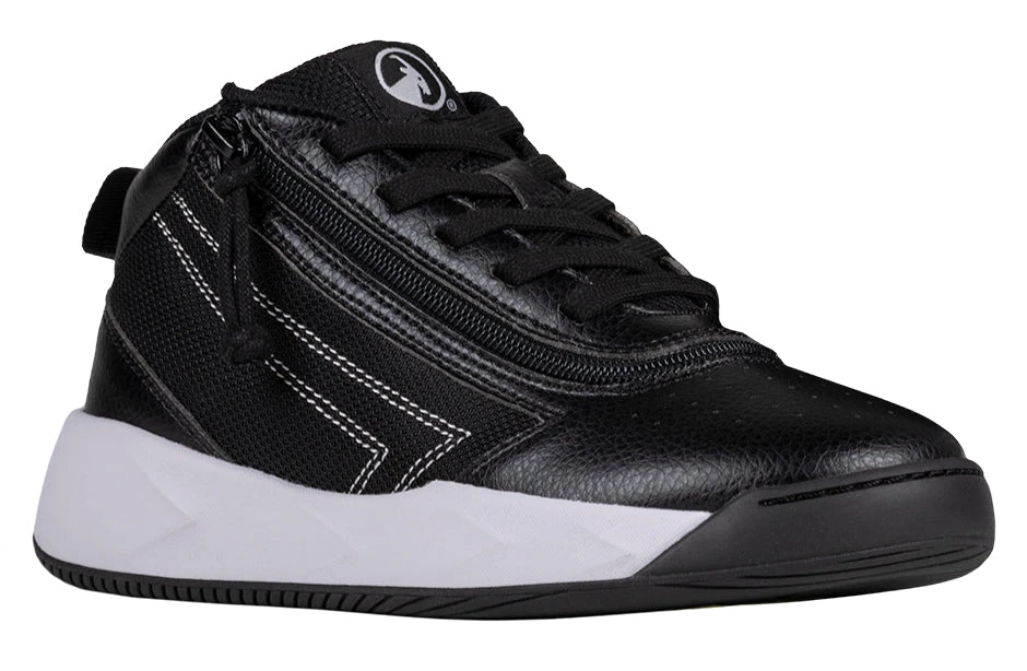 FINAL SALE - Black/White BILLY Sport Hoop Athletic Sneakers 3 FINAL SALE - Black/White BILLY Sport Hoop Athletic Sneakers