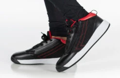 FINAL SALE - Black/Red BILLY Sport Hoop Athletic Sneakers -Fashion Shoe Store BK22132 003 studio standing 1 940x614 e1e0f00f 3d70 4dc0 873f c711fda78239