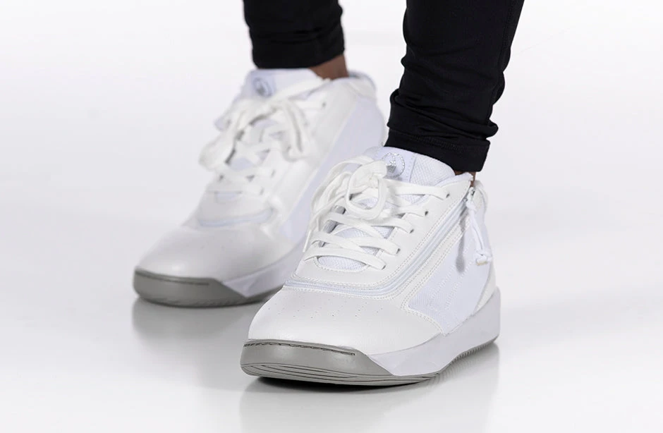 FINAL SALE - White BILLY Sport Hoop Athletic Sneakers 12 FINAL SALE - White BILLY Sport Hoop Athletic Sneakers - Image 10