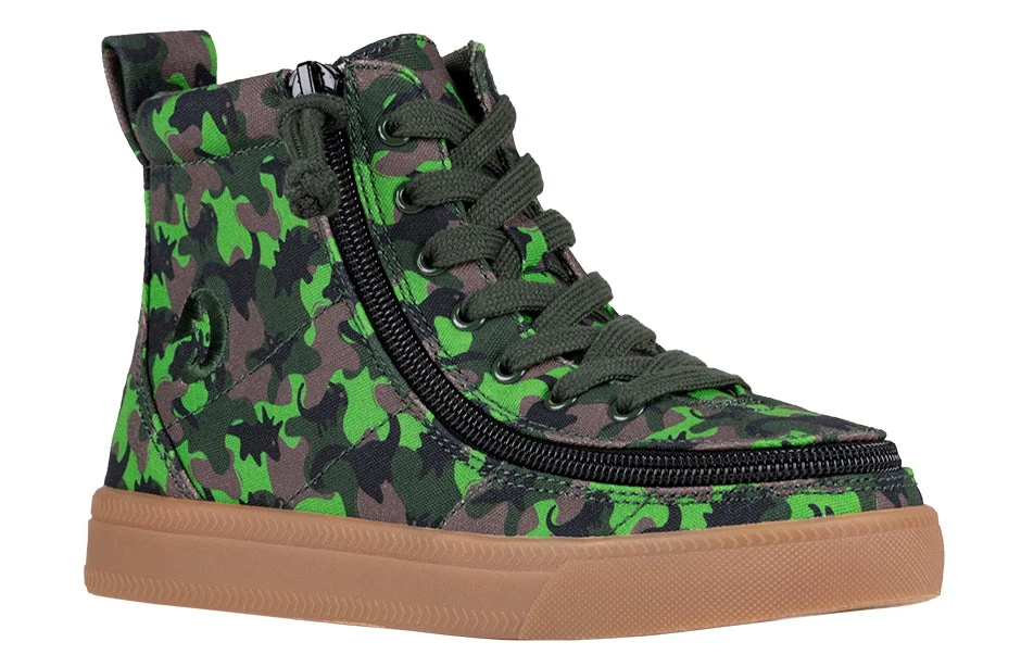 FINAL SALE - Green Dino BILLY Classic Lace High Tops 3 FINAL SALE - Green Dino BILLY Classic Lace High Tops