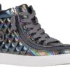 Graphite Rainbow BILLY Classic Quilt High Tops 2 Graphite Rainbow BILLY Classic Quilt High Tops -Fashion Shoe Store BK22339 961 45 lateral 940x614 94c98e5b a690 49d5 aca4 f21d7cfcfcc9