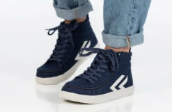 Navy/White BILLY CS Sneaker High Tops 23 Navy/White BILLY CS Sneaker High Tops -Fashion Shoe Store BK22342 410 studio standing 2 940x614 e9ba5a11 c080 4030 906f 55e6349683e5