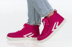 Fuchsia/White BILLY CS Sneaker High Tops -Fashion Shoe Store BK22342 670 studio standing 1 940x614 c6aad7a7 22b6 47d1 8a8a f2f83df5744e