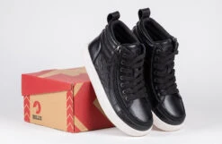 Black Leather BILLY Ten9 CS Sneaker High Tops -Fashion Shoe Store BK22442 002 on box 2 940x614 3b57bbbc b887 453c ab9a 56de2e4a1f4f