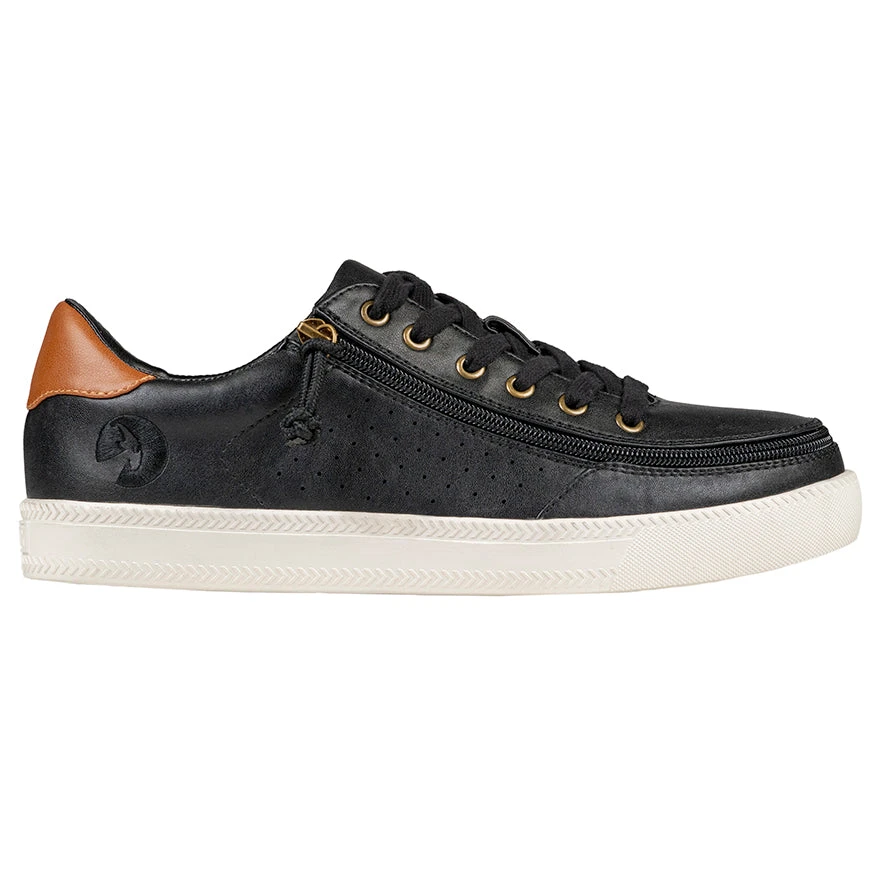 FINAL SALE - Men's Black BILLY Low Sneakers 4 FINAL SALE - Men's Black BILLY Low Sneakers - Image 2