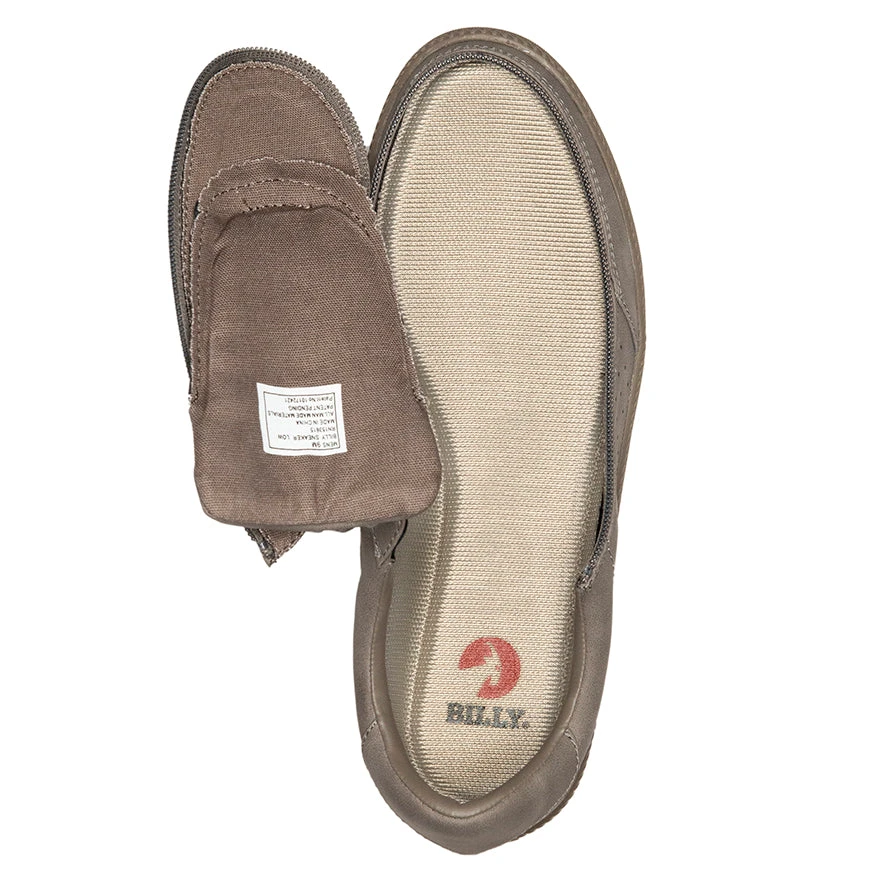 FINAL SALE - Men's Charcoal To The Floor BILLY Low Sneakers 6 FINAL SALE - Men's Charcoal To The Floor BILLY Low Sneakers - Image 4