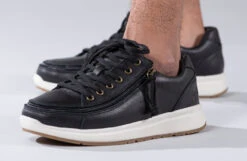 Men's Black Leather BILLY Comfort Lows -Fashion Shoe Store BM20100 001 studio standing 2 940x614 22675b98 5ca5 402f b103 33750f0e4bb9
