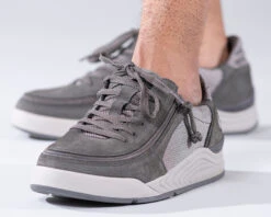 FINAL SALE - Men's Charcoal Suede/Mesh BILLY Comfort Classic Lows -Fashion Shoe Store BM20102 021 Studio3 880x704 1