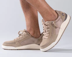 FINAL SALE - Men's Tan Suede/Mesh BILLY Comfort Classic Lows -Fashion Shoe Store BM20102 260 Studio1 880x704 1