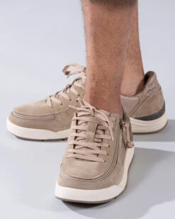 FINAL SALE - Men's Tan Suede/Mesh BILLY Comfort Classic Lows -Fashion Shoe Store BM20102 260 Studio2 704x880 1