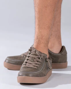 FINAL SALE - Men's Olive BILLY Sneaker Lows -Fashion Shoe Store BM20305 310 Studio2 704x880 1