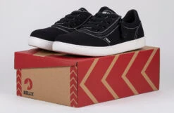 FINAL SALE - Men's Black/White Stitch BILLY Sneaker Low Tops -Fashion Shoe Store BM22128 002 studio 1 940x614 61287e4f fb00 488f 8f9f 8005e4d8d487