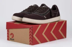 FINAL SALE - Men's Dark Brown/White Stitch BILLY Sneaker Low Tops -Fashion Shoe Store BM22128 201 studio 1 940x614 def30995 c401 48ca 8388 b6f5a27336a6
