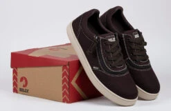 FINAL SALE - Men's Dark Brown/White Stitch BILLY Sneaker Low Tops -Fashion Shoe Store BM22128 201 studio 2 940x614 2844c44f ab7d 4b87 a665 f5dca035ec67