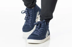 Men's Navy/White BILLY CS Sneaker High Tops 23 Men's Navy/White BILLY CS Sneaker High Tops -Fashion Shoe Store BM22342 410 studio standing 2 940x614 982657da 68ae 462a a2a1 2e0df60c4a5a