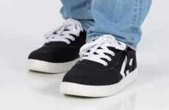 Men's Black/White BILLY CS Sneaker Low Tops -Fashion Shoe Store BM22343 002 studio standing 2 940x614 259411d6 e238 4e67 9ed9 2262ac1aad76