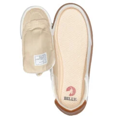 FINAL SALE - Women's White (Brown Mustache) BILLY Low Sneakers -Fashion Shoe Store BW20007 100 Open 880x880 15bc46a2 ee29 40b3 8bb4 56974c8061cd