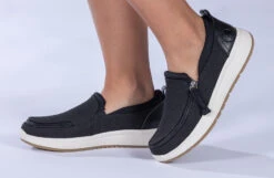 FINAL SALE - Women's Black BILLY Comfort Mocs -Fashion Shoe Store BW21118 001 studio standing 1 940x614 af8ed2e0 1015 48b6 a503 b6405409a46d