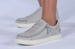 FINAL SALE - Women's Grey BILLY Gore Lows -Fashion Shoe Store BW21120 030 studio standing 2 940x614 d6850906 bece 4a7a 880d 1cee7a856c99