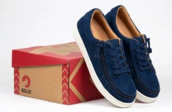 FINAL SALE - Women's Navy BILLY Sneaker Low Tops -Fashion Shoe Store BW21328 410 studio 2 940x614 32136f37 4cc7 4757 8061 e6ad27bfef97