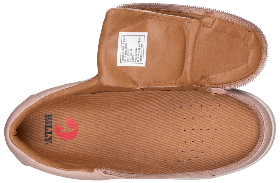 FINAL SALE - Women's Blush BILLY Sneaker Low Tops 6 FINAL SALE - Women's Blush BILLY Sneaker Low Tops - Image 4