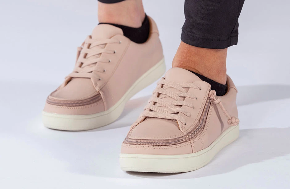 FINAL SALE - Women's Blush BILLY Sneaker Low Tops 9 FINAL SALE - Women's Blush BILLY Sneaker Low Tops - Image 7
