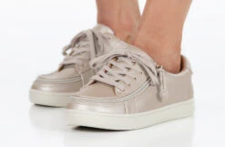 FINAL SALE - Women's Champagne BILLY Sneaker Low Tops 21 FINAL SALE - Women's Champagne BILLY Sneaker Low Tops -Fashion Shoe Store BW21328 710 studio standing 2 940x614 f3f2f4d7 004e 41fb bede 02d59c8460b8