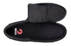 FINAL SALE - Women's Black Canvas BILLY Sneaker Low Tops -Fashion Shoe Store BW22128 002 open 940x614 32f185ff dc79 4253 b03f 010dd9115999