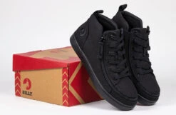 FINAL SALE - Women's Black To The Floor BILLY Sneaker Lace Mid Tops -Fashion Shoe Store BW22135 003 studio 2 940x614 02a8ebac ca13 4bbf bff3 3e347e9186ce