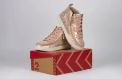 FINAL SALE - Women's Rose Gold BILLY Sneaker Lace Mid Tops 19 FINAL SALE - Women's Rose Gold BILLY Sneaker Lace Mid Tops -Fashion Shoe Store BW22135 680 studio 3 940x614 24d236c2 74c3 42df 8b10 67d16f16dbaf