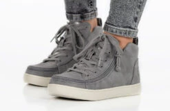 FINAL SALE - Women's Stone BILLY Sneaker Lace Mid Tops -Fashion Shoe Store BW22335 260 studio standing 2 940x614 b80a129e 0313 4858 aeb1 f79ab4c96ea8
