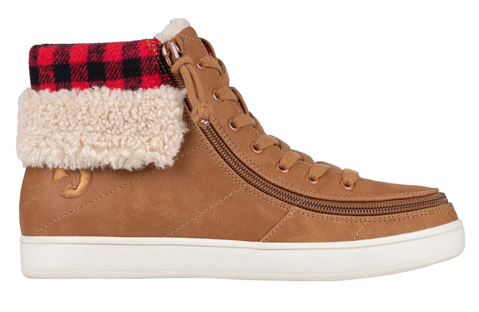 Women's Cognac BILLY Cuffs 4 Women's Cognac BILLY Cuffs - Image 2