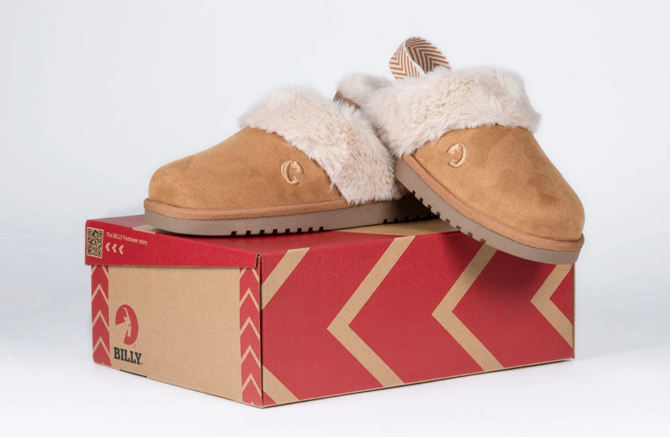 Women's Chestnut BILLY Cozy Sling Scuff 10 Women's Chestnut BILLY Cozy Sling Scuff - Image 8